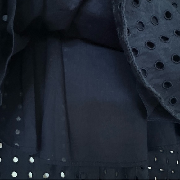 J. Crew Classic-fit shirt in eyelet- Navy - Picture 14 of 14